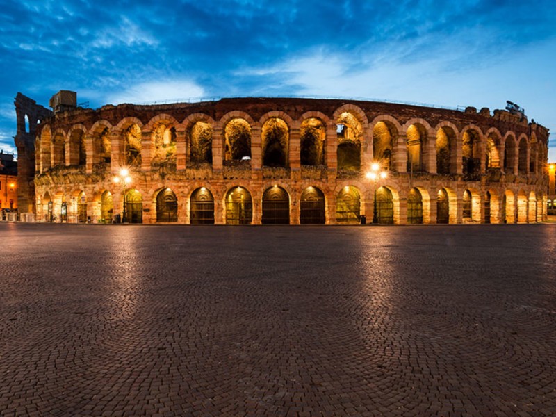 Verona by night