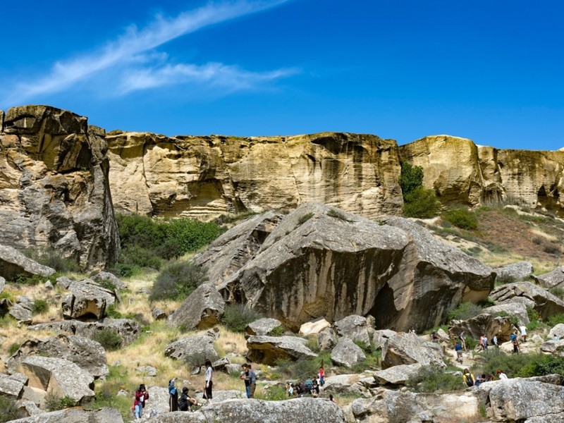 Journey to the stone age and historical monuments of Absheron. (Gobustan tour)