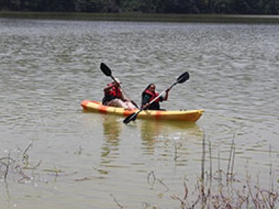 Lake duluti canoeing day trip