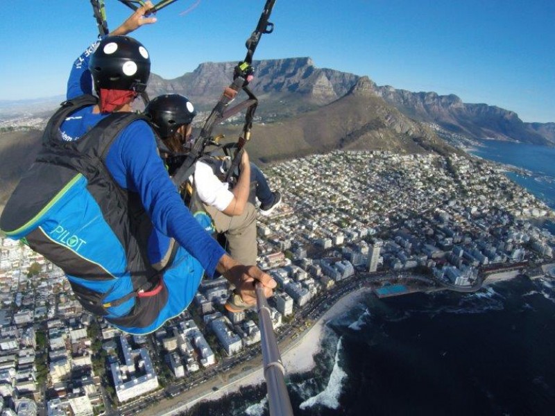 Tandem Paragliding in Cape Town