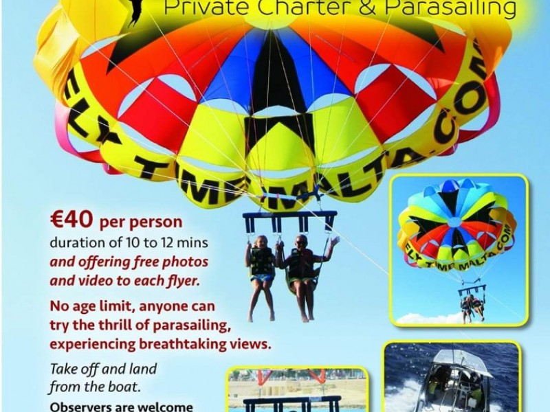 Parasailing In Malta