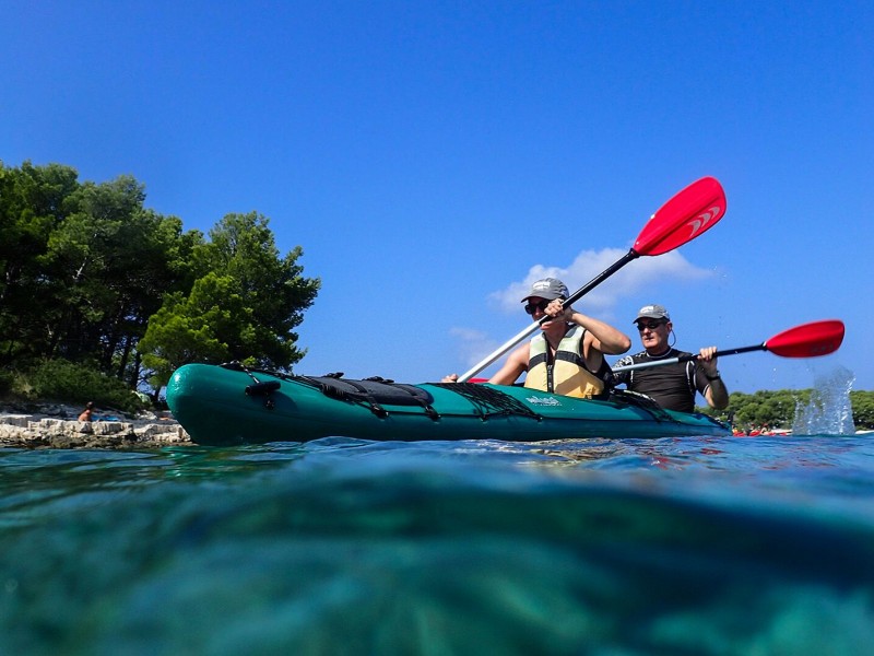 Morning sea kayaking adventure  to Pakleni islands, Hvar