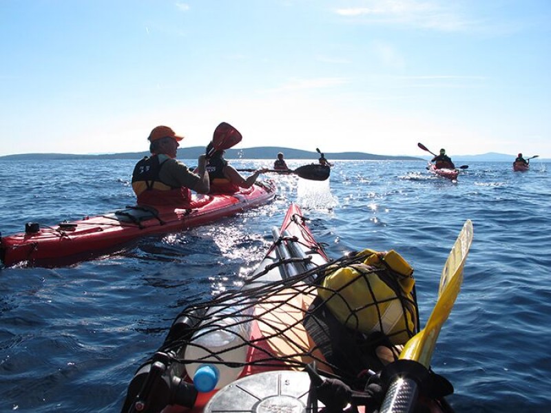 Morning sea kayaking adventure  to Pakleni islands, Hvar