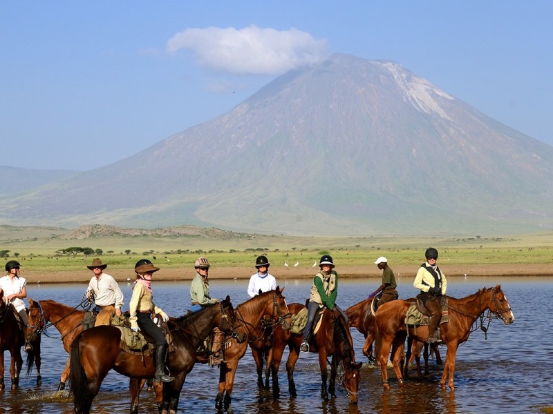 Horse riding in Arusha
