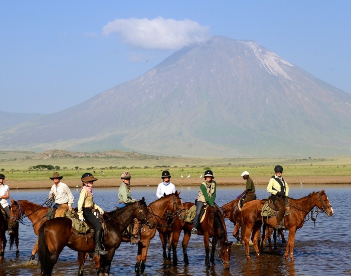 Horse riding in Arusha