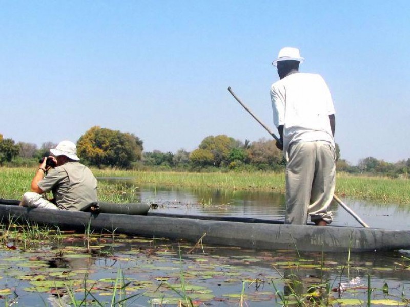 3-Day Fully Catered Mokoro (Canoe) Safari Okavango Delta