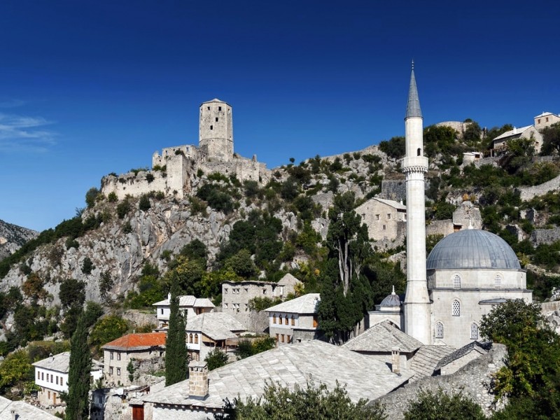 All seasons 8 days Bosnia discovery tour from Sarajevo. Monterrasol Travel private tour by car. Bosnia travel off the beaten path.