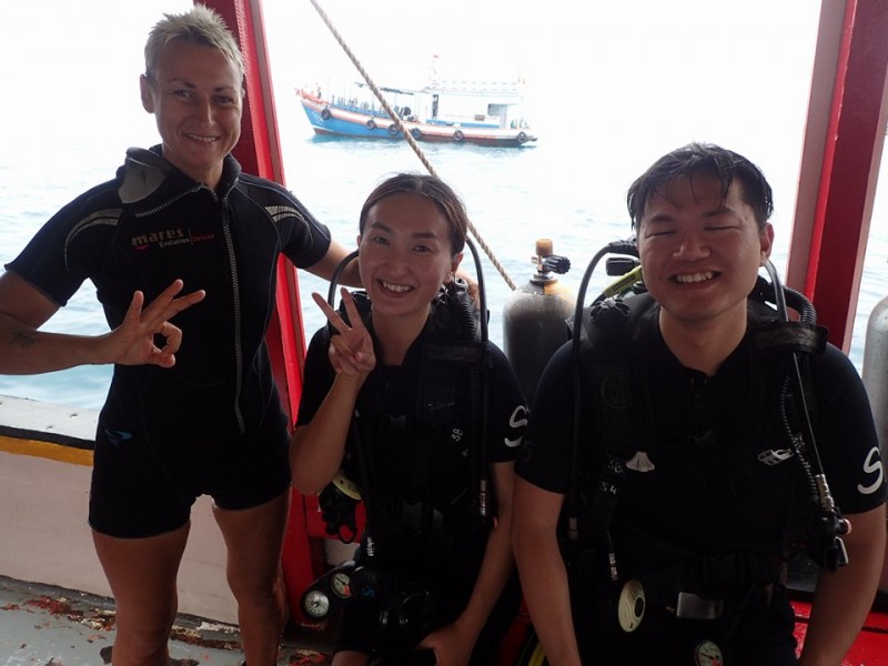 Diving tour for certified divers on Samui