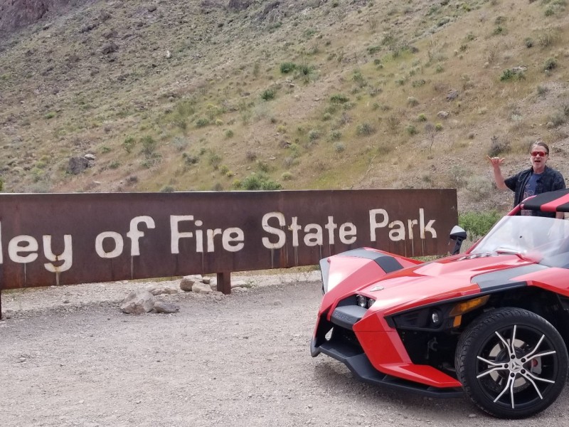 Polaris Slingshot Guided Tour to the Valley of Fire