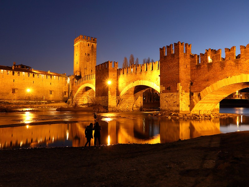 Verona by night