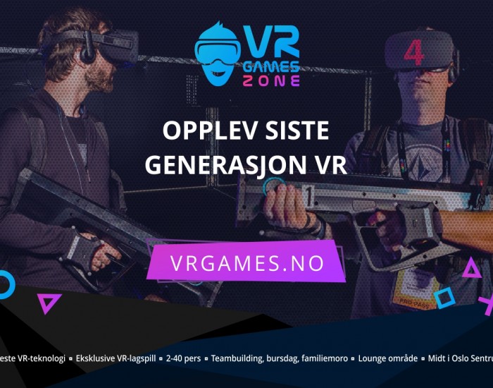 VR Games Zone Oslo ⭐️⭐️⭐️⭐️⭐️