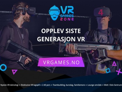 VR Games Zone Oslo ⭐️⭐️⭐️⭐️⭐️