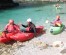 Kayak courses on the crystal clear Soča river