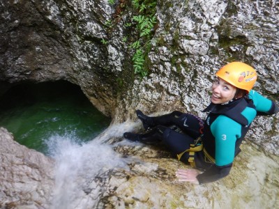 Exciting Canyoning in a Natural Water park Sušec canyon